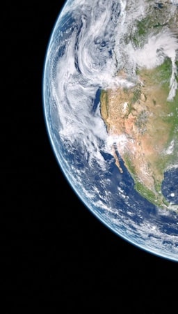 An image of the earth